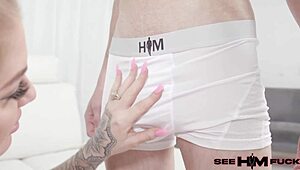 See Our 1st Freckle-Faced Him Fuck Zee Alexander With Lolly Dames