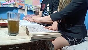 Student fucks his Pinay teacher hard.