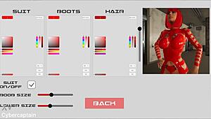 Bound Mature in Metal Bondage Fetish Game!