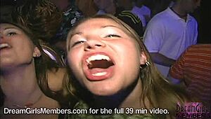 Spring break in Cancun showed off upskirt panties and stunning tits