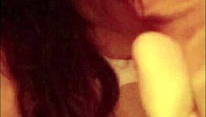 playing alone with my 22cm dildo in private