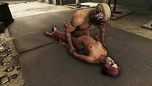 Fallout 4 Pink Haired Bondage