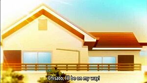 su vecino se la coje mientras esta sola en casa - hentai chii-chan kaihatsu nikki ep 1