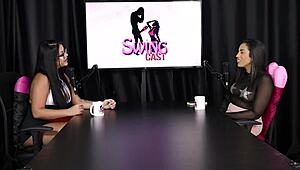 karen bessa demonstrates golden shower and blowjob fetish