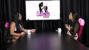 karen bessa demonstrates golden shower and blowjob fetish