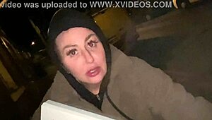 cracky and the tv in a fun reality moment