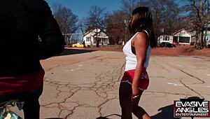 She Catches Tattooed Thug's Eye For Fun