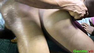 I fuck him hard like a real African woman!