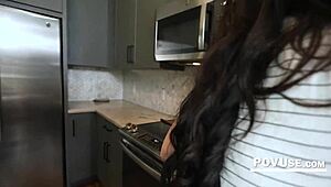 Step Mom Alexa Payne Free Used in Kitchen POV!