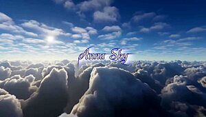 Hot Blowjob with Cum on Feet Before Christmas