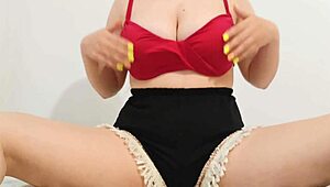 Yo, big boob bathing season is here with DepravedMinx getting wild!