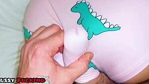 My heart races seeing stepdaughter in pajamas, fucked before bed, so wrong yet intense.