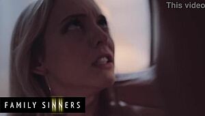 step dad cheats with hot petite step daughter