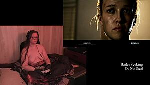 Naked Brunette Feels Fetish Emotions With Big Tits