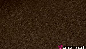 Newlywed couple dives into steamy action with juicy wet pussy bent over.