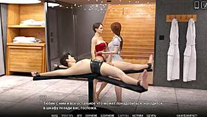 bound anime babe teased in 3d gameplay action