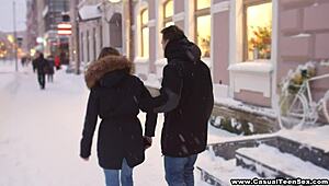 Stasya Stoune Engages in Casual Teen 18+ Sex with Blowjob and Cumshot