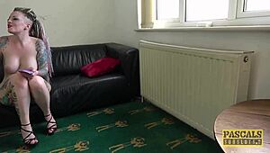 Watch That Rough Dom Slam The Subslut's Mouth!