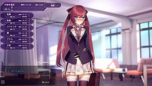 Amamiya Karen in Intense Hentai Game Action with Monster Cock Scenes