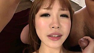 i got my breasts and pussy licked by two men, then double blowjob and fucked from back to front