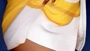 Ebony BBW Riding Cucumber Wildly!