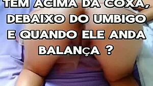 Tight Portuguese Amateur Ass Teases with Big Curves in Steamy Action