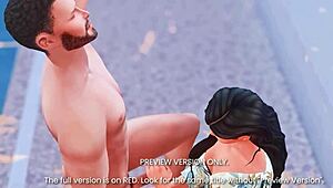 courtside passion 3d hentai preview