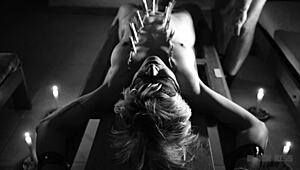 i’m totally owned by sally in this nasty submission scene