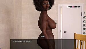 Dreams of desire - latisha gives blowjob to alex while studying in 3d porn game