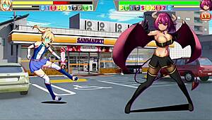 hey, wanna play this hentai battle game? search for ドリビレ on google