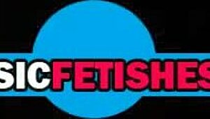 two milfs with big tits playing with vintage toys