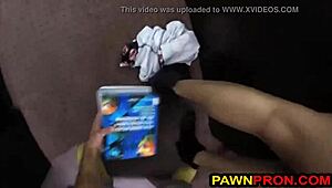 Nursing Student Pawns Tight Pussy for Cash