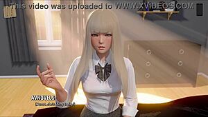 ripples 2 with ripped clothes in hentai game