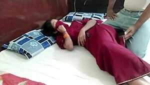 Friend's Muslim hijab wife gets drilled hard in real Hindi audio.