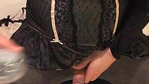 Dirty Old Drunk Soaked in Golden Piss Shower