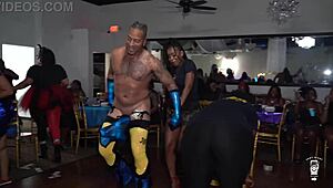 X-Men characters strip down in a surprising scene for MILFs. This first part brings intriguing contrasts.