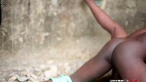 bad boy fucking stepmom's wet pussy in public