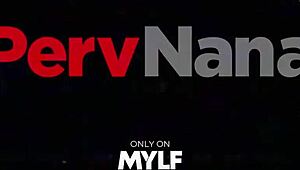 Rion Gives Step-Grandma Big Fat Cock After Finding Her on Dating Site