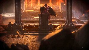 the genesis order hentai game with milf threesome and nun orgasms