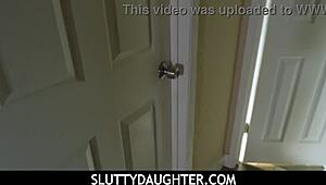 teen step-daughter madi collins seduces stepdad with naughty creampie 😏🍑