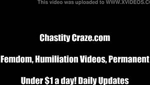 you wont be able to break out of your chastity device