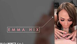 Emma Hix getting her sexy pussy pounded in an epic threesome