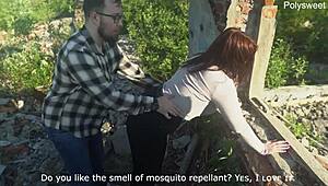 Massive Cum Load in Pussy After Wild Public Sex