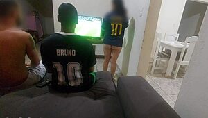 I had to sleep with my husband's friend over a bet, but ended up doing DP with both