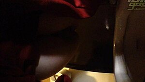 Wow, curvy teen caught on toilet cam in HD!