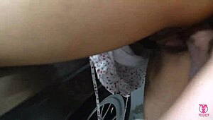 Met this latina babe in the parking lot and we fucked in my Mustang 67.