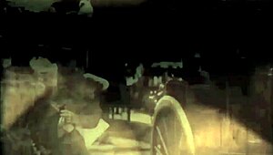 hey, lucky old man, how'd you score this vintage threesome porn?