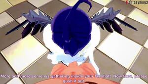 Albedo in free pov from overlord fantasy