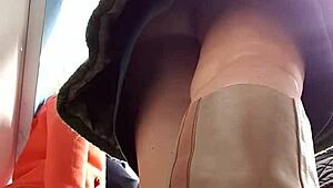 My Heart Skips Seeing This Upskirt Hidden Cam Footage