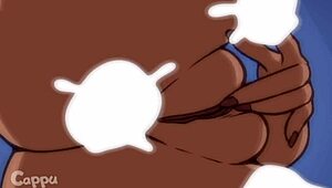 scott pilgrim fucks her in this anime scene, so hot